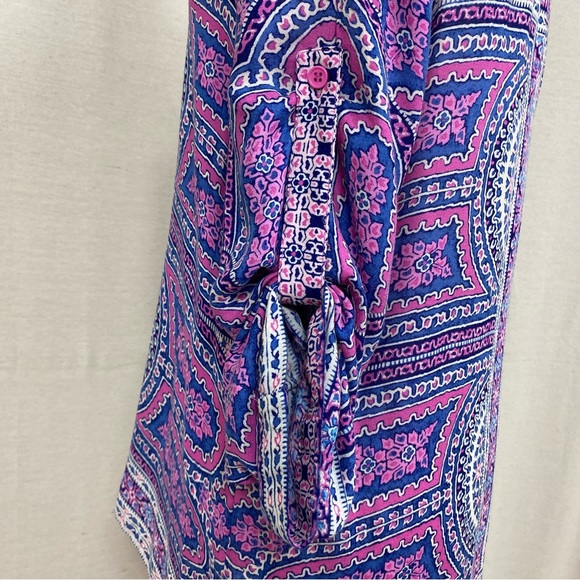 BCBGMaxAzria Haida Long Sleeve Print Top - Picture 4 of 8